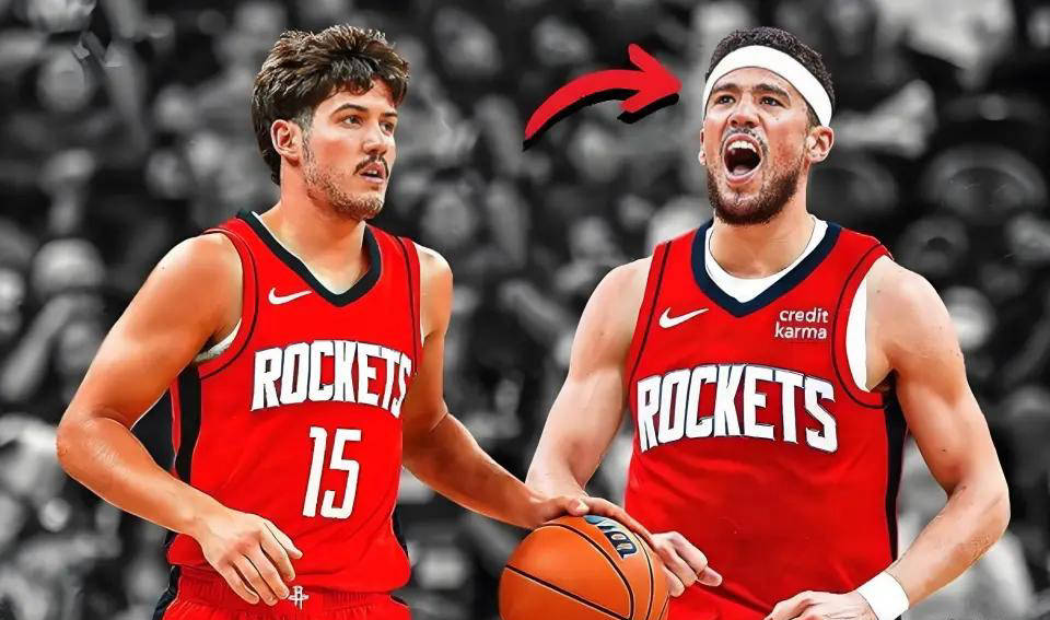 火箭险胜新疆队，布克惊艳四座