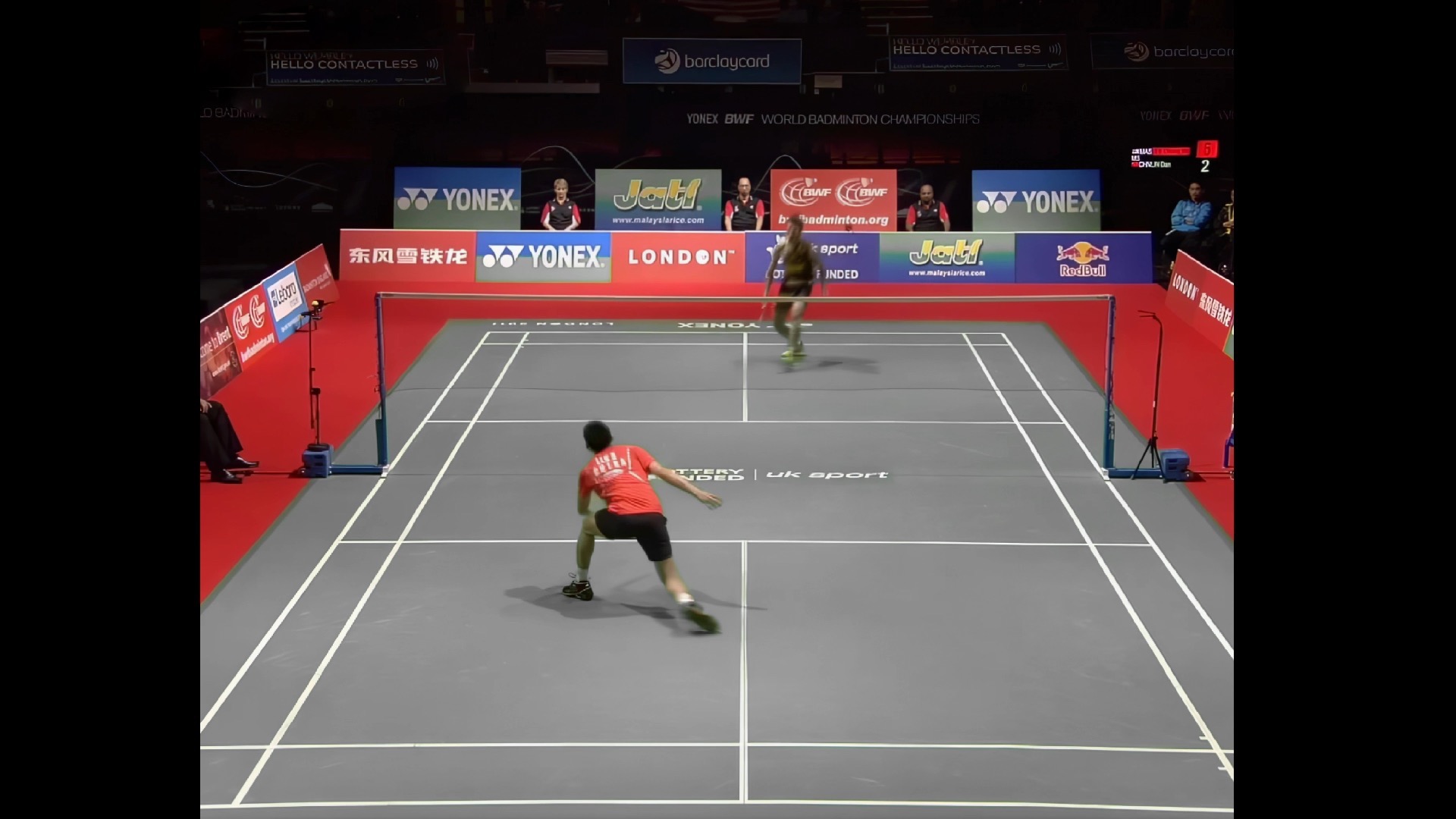 丹麦羽毛球队绝地反击日本羽毛球队，李宗伟统治全场