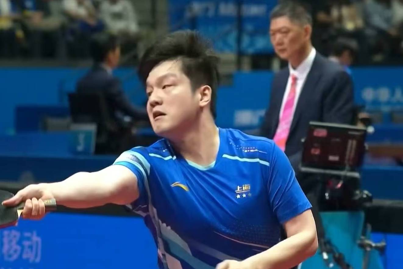 法国乒乓球队横扫比利时乒乓球队，樊振东统治全场