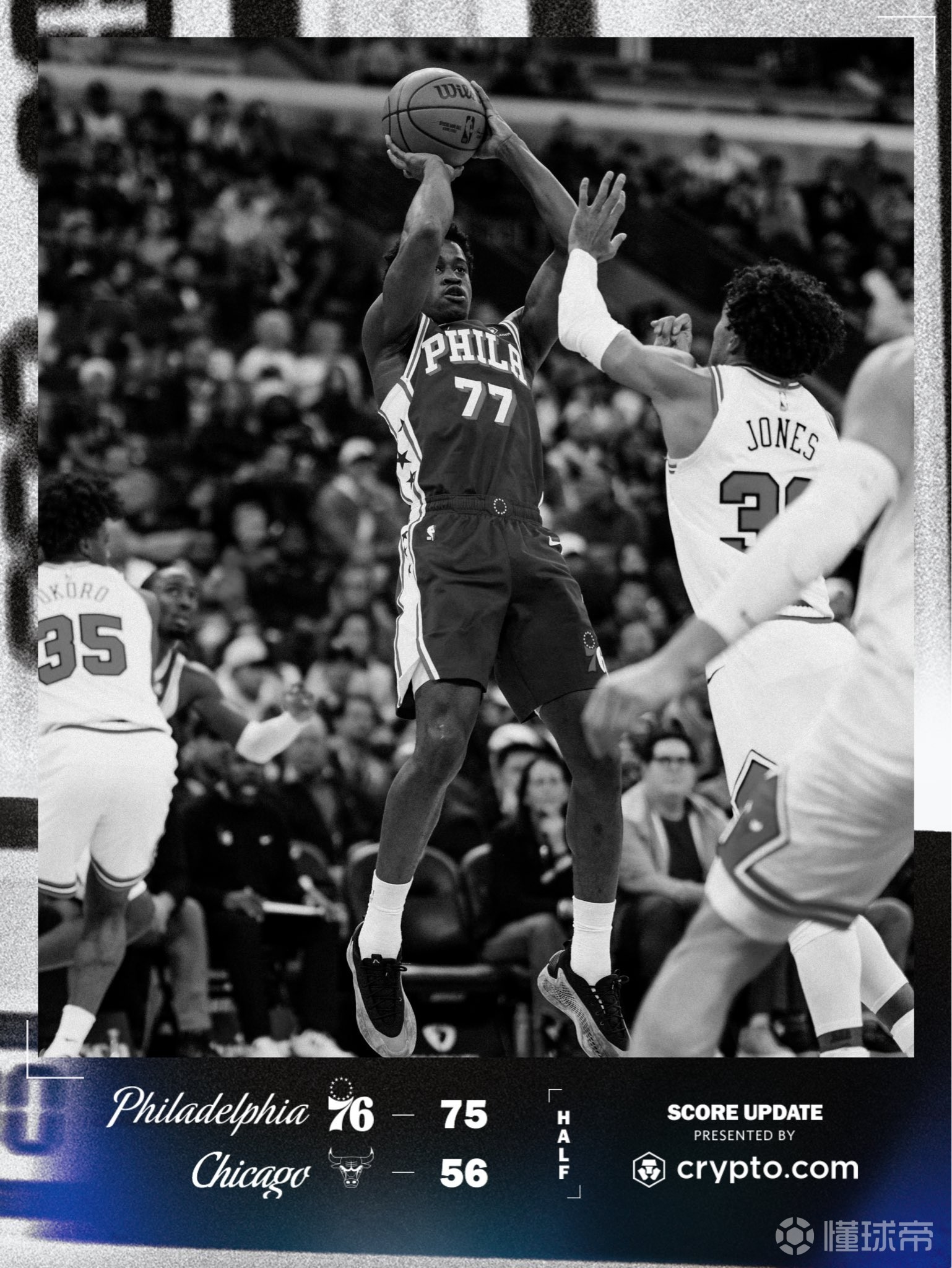 76人逆转奇才，波尔津吉斯三分雨点燃全场