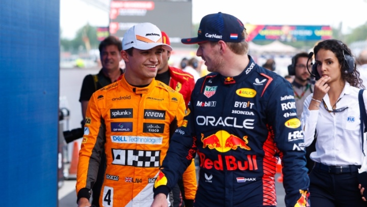 迈凯伦险胜红牛车队，诺里斯关键制胜